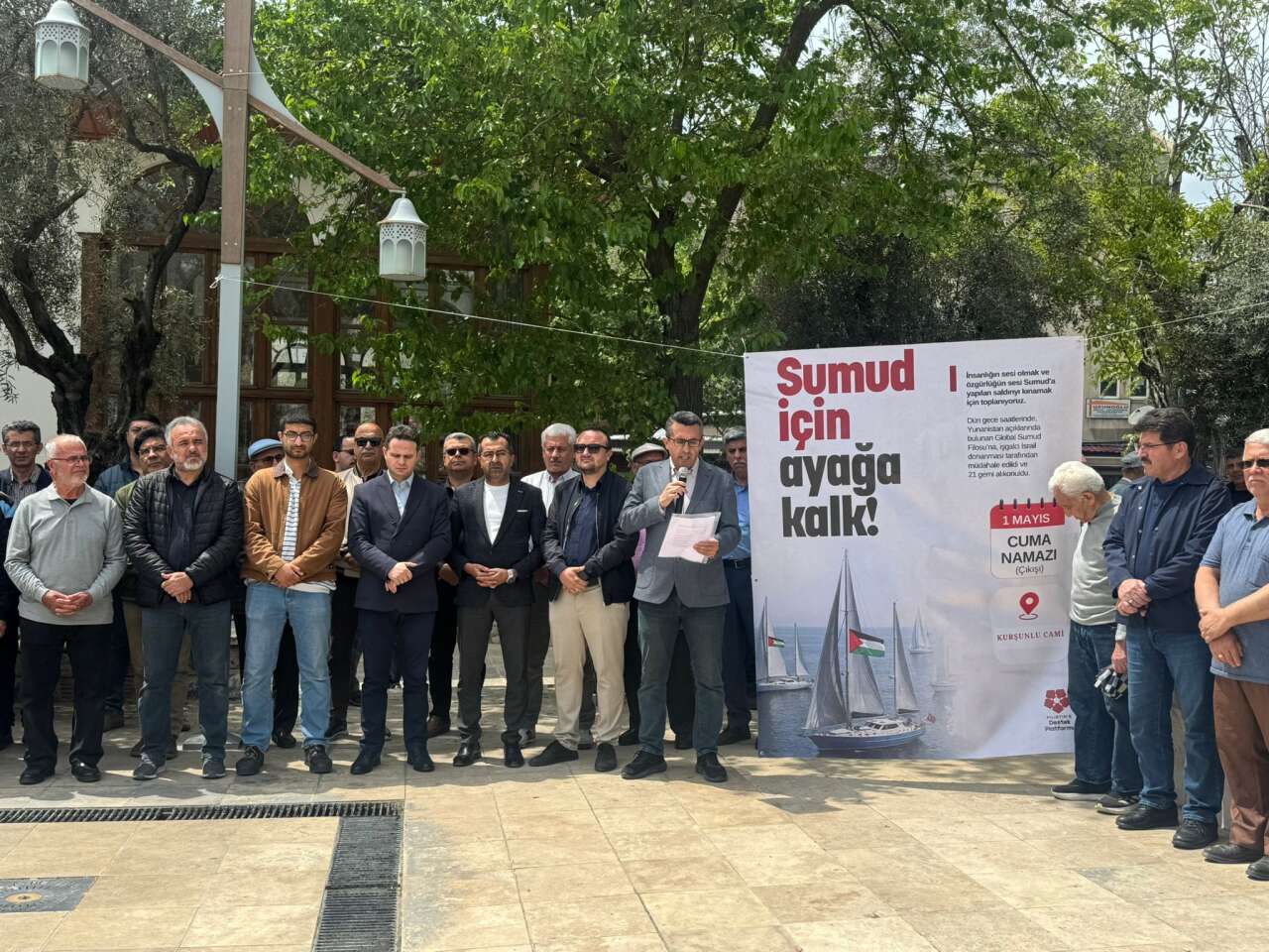 Muğla’da Filistin’e Destek Açıklaması: 81 İlde Eş Zamanlı Tepki 4